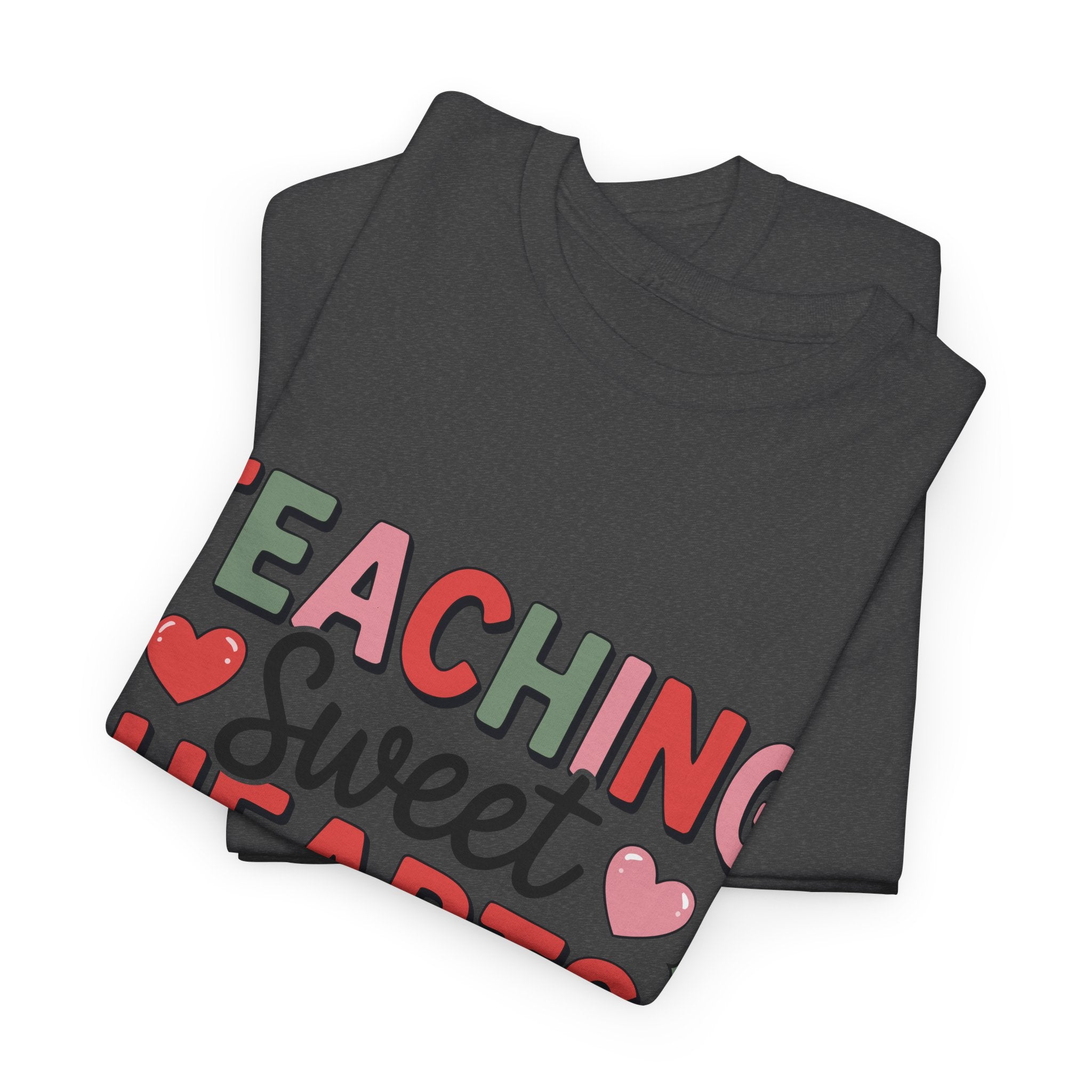 Teaching Sweet Hearts Valentine Teacher Unisex Cotton T-Shirt