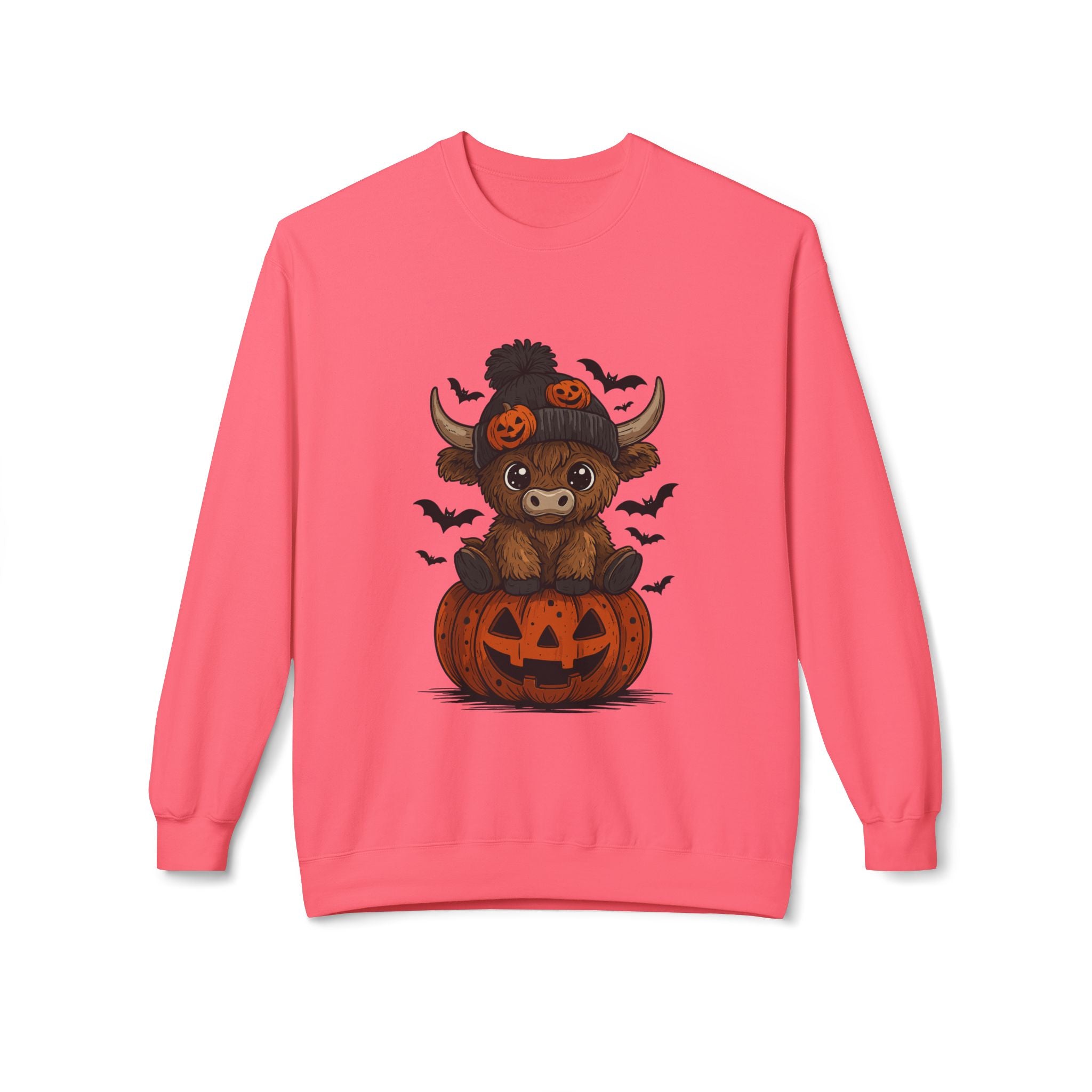 Halloween Bear Unisex Fleece Sweatshirt
