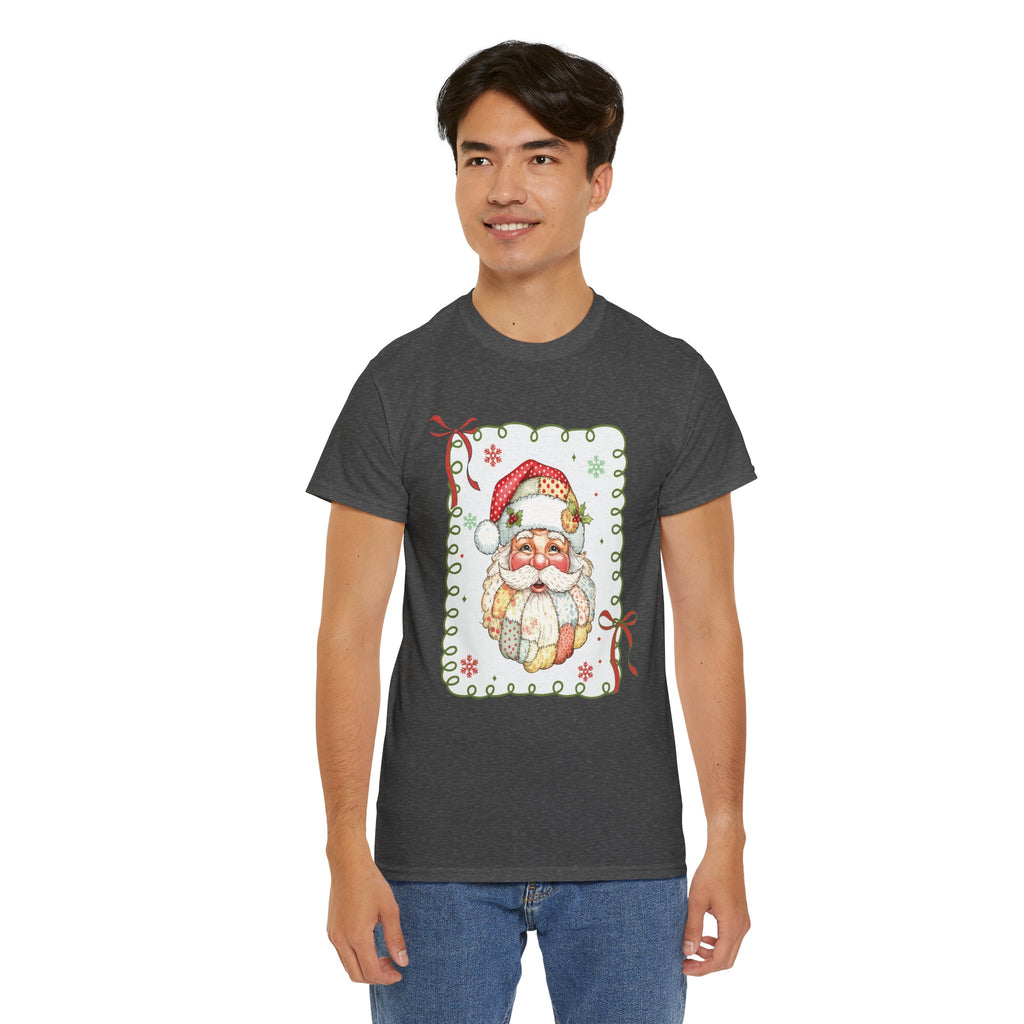 Santa Vintage Unisex Cotton Tee