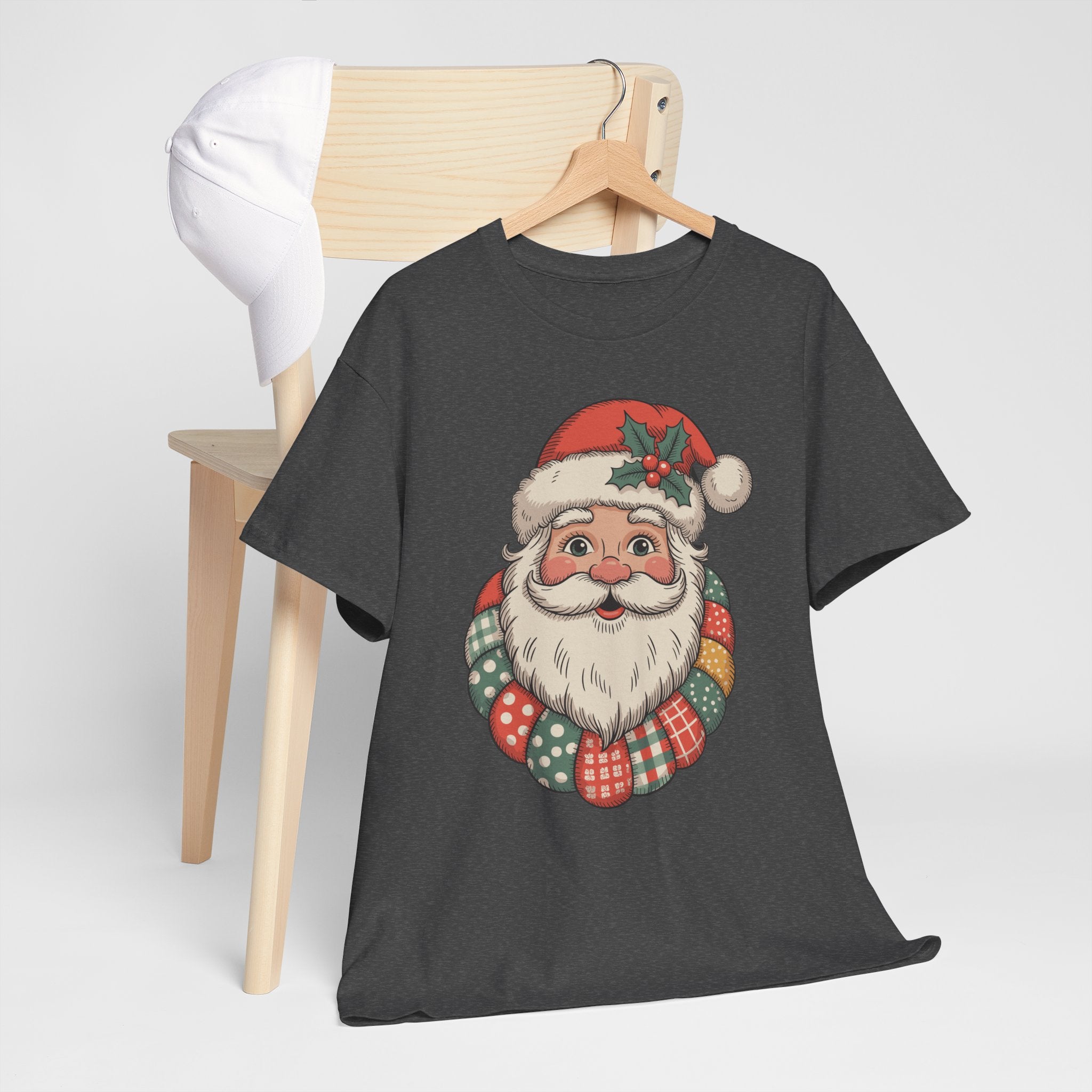 Vintage Santa Unisex Cotton Tee