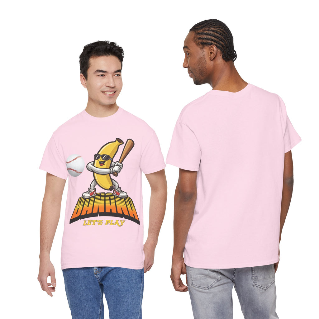 Banana Playing Baseball Tee