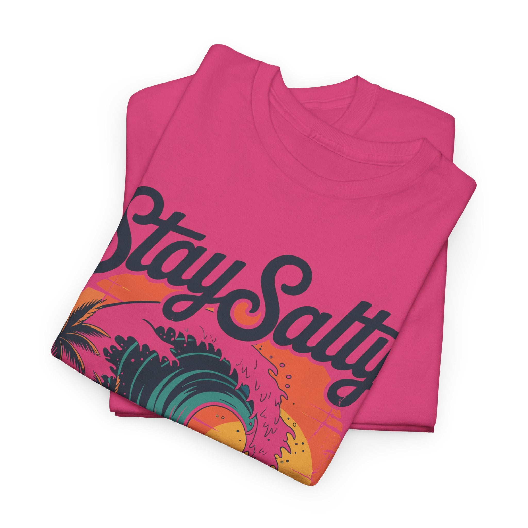 Stay Salty Beach Tee — "You are the salt of the earth (Matthew 5:13)"Unisex Cotton Tee