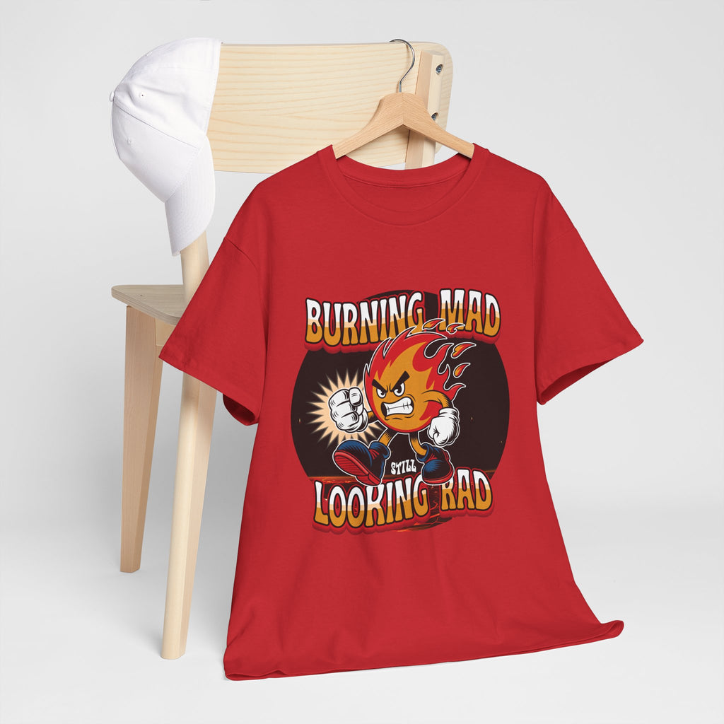 Burning Mad Looking Rad Unisex Tee