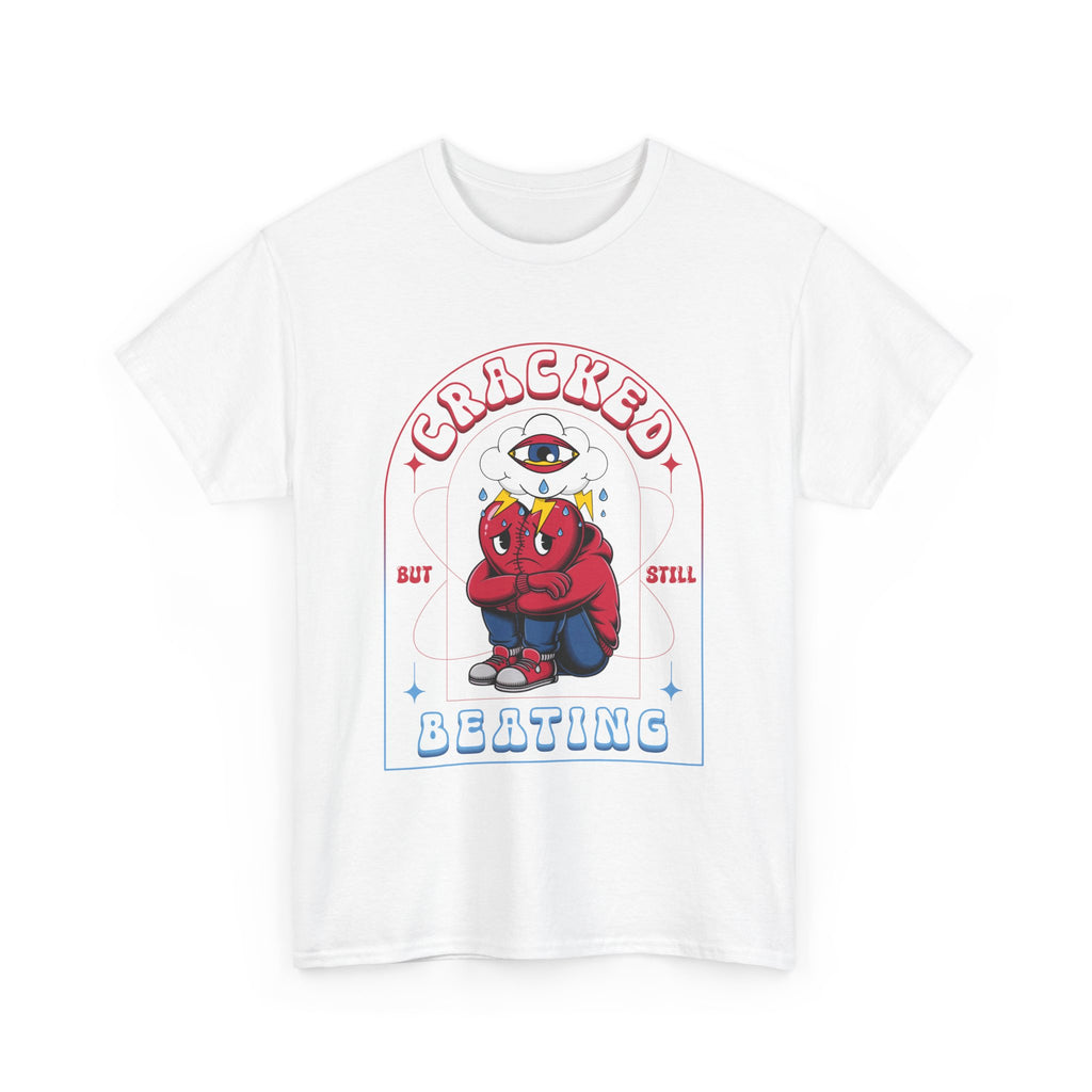 Cracked but still beating Tee