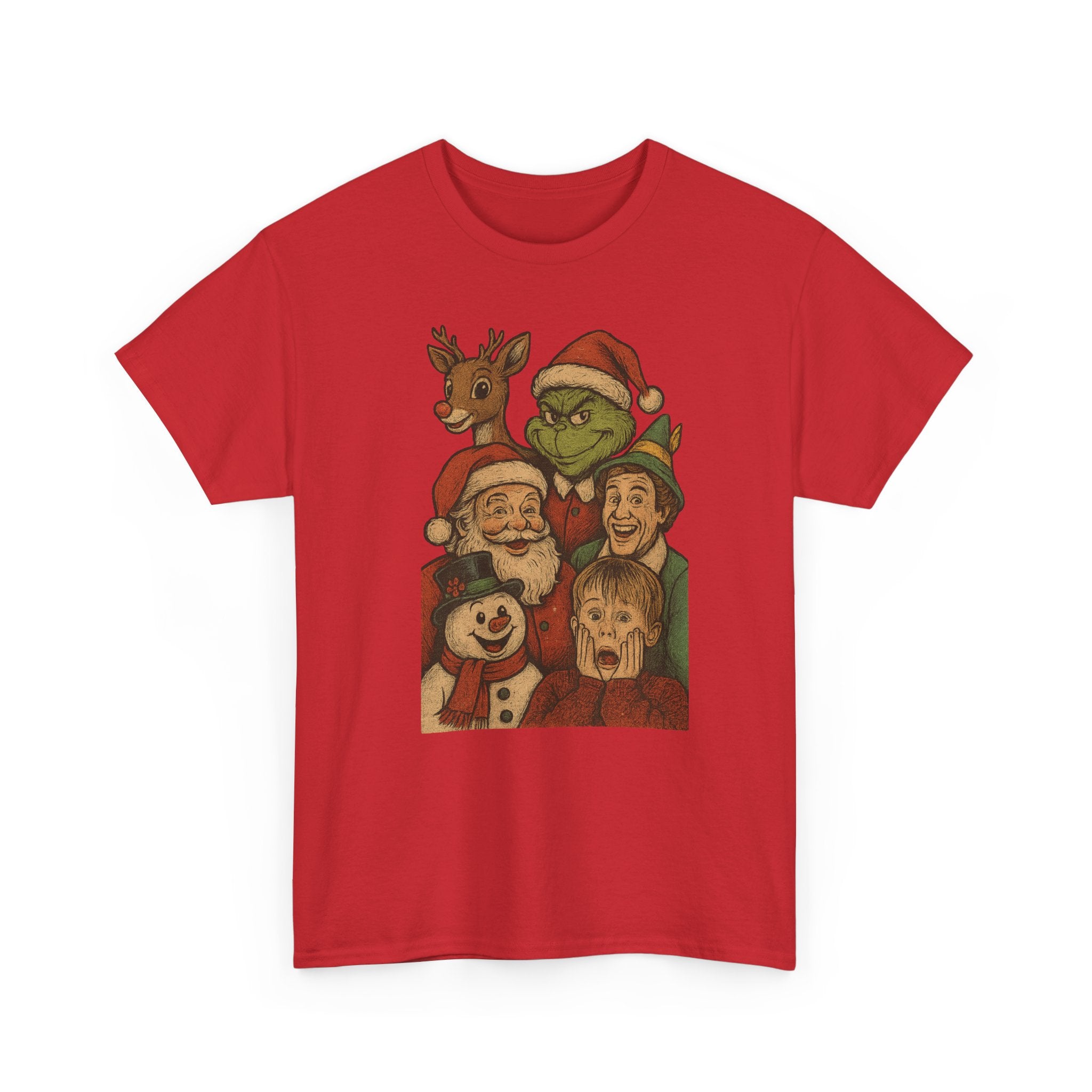 Christmas Icon Vintage Unisex Cotton Tee