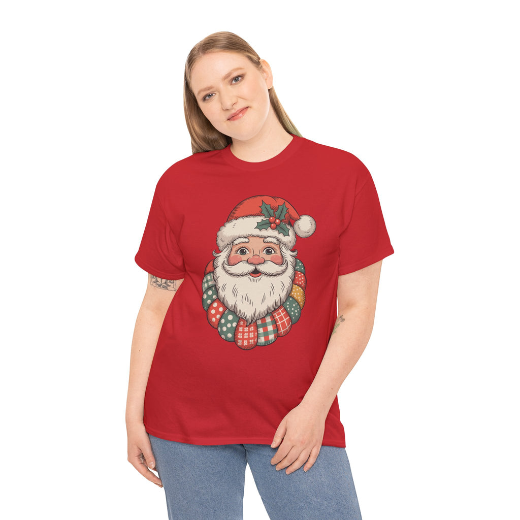 Vintage Santa Unisex Cotton Tee