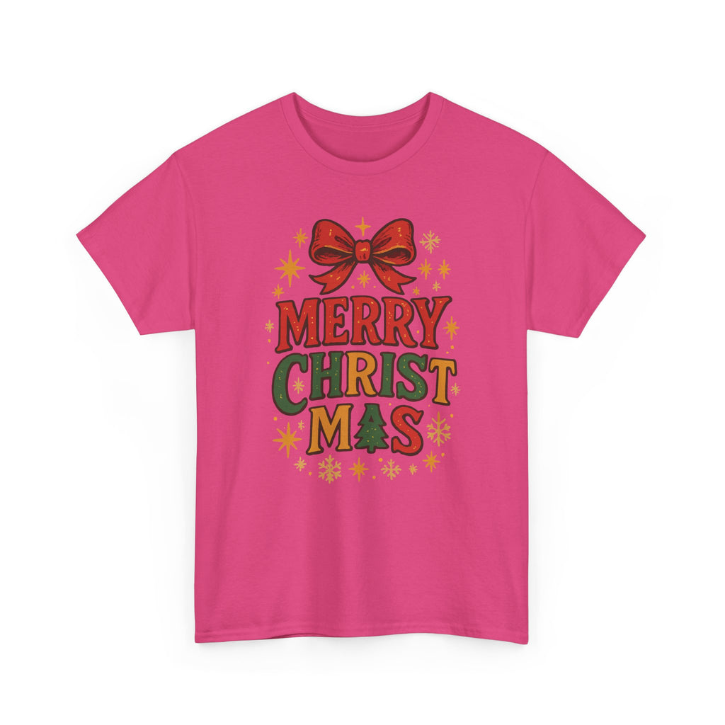 Merry Christmas Unisex Cotton Tee