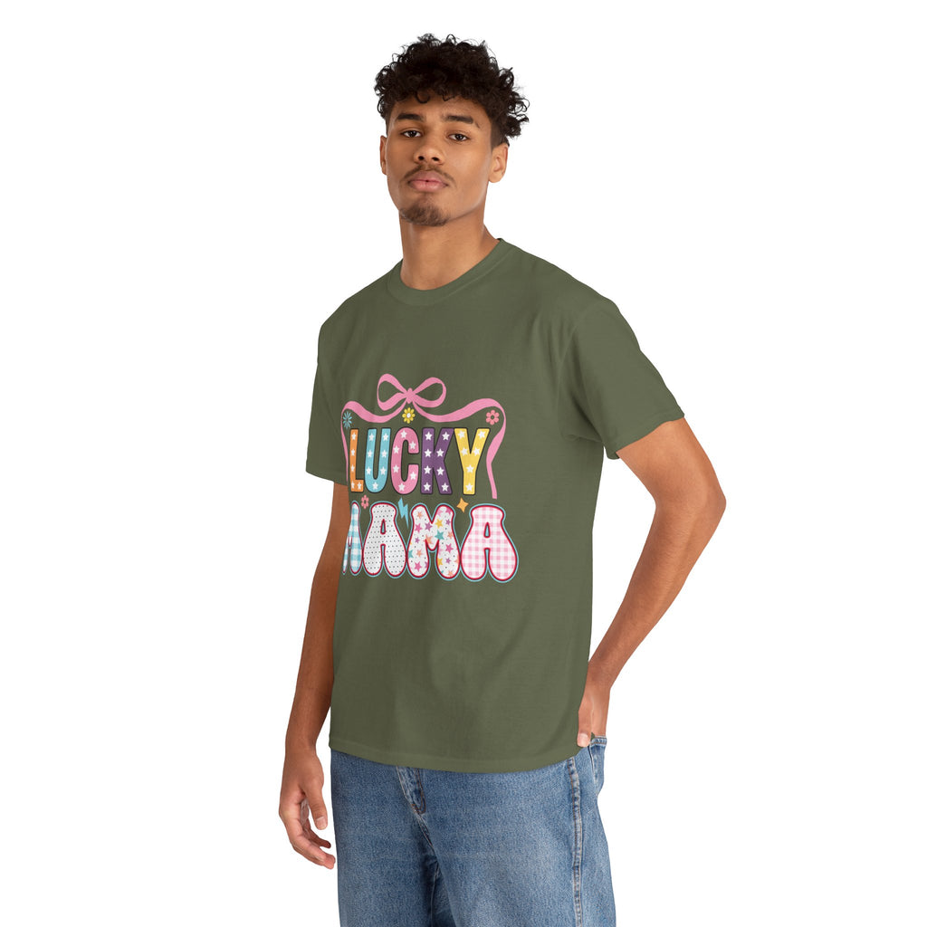 Lucky Mama Unisex Cotton Tee
