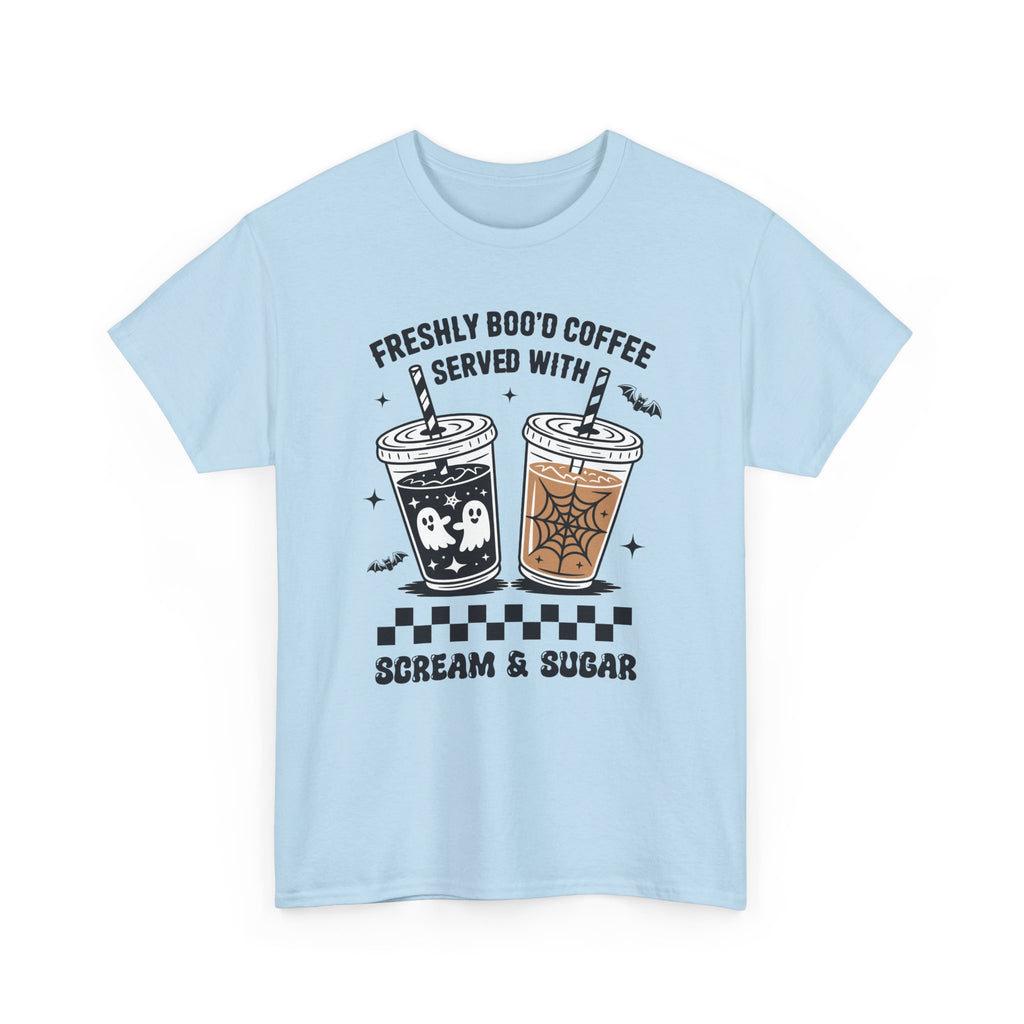 Halloween Iced Coffee Unisex Cotton Tee