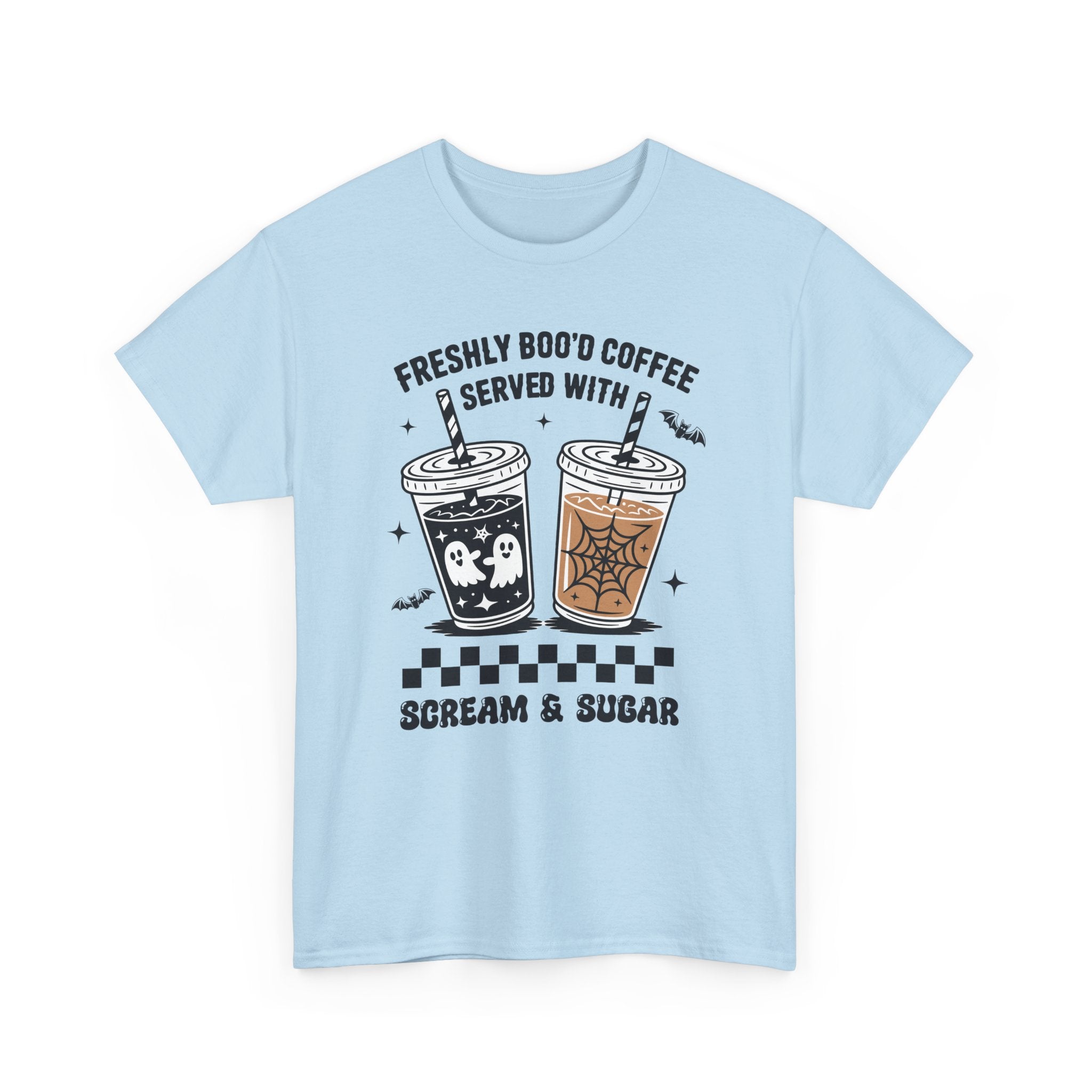 Halloween Iced Coffee Unisex Cotton Tee