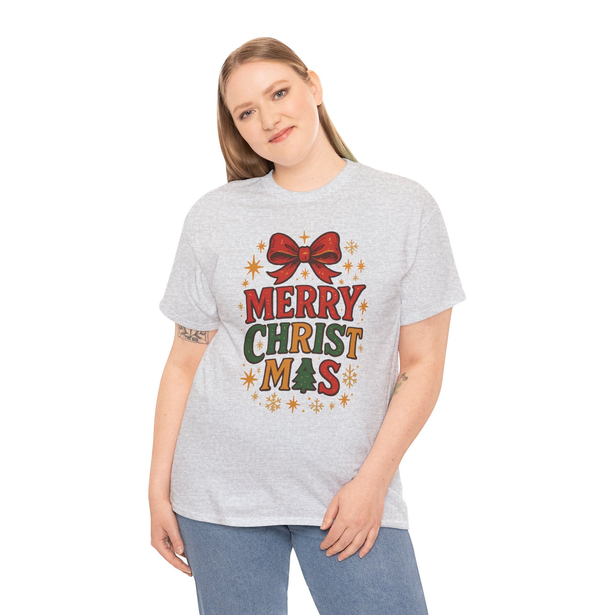 Merry Christmas Unisex Cotton Tee