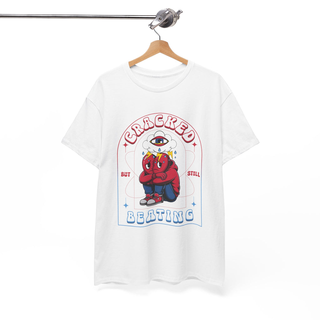 Cracked but still beating Tee