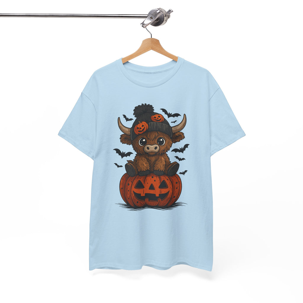 Halloween Cow Unisex Cotton Tshirt