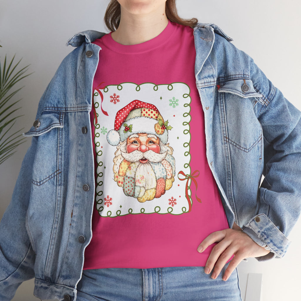 Santa Vintage Unisex Cotton Tee