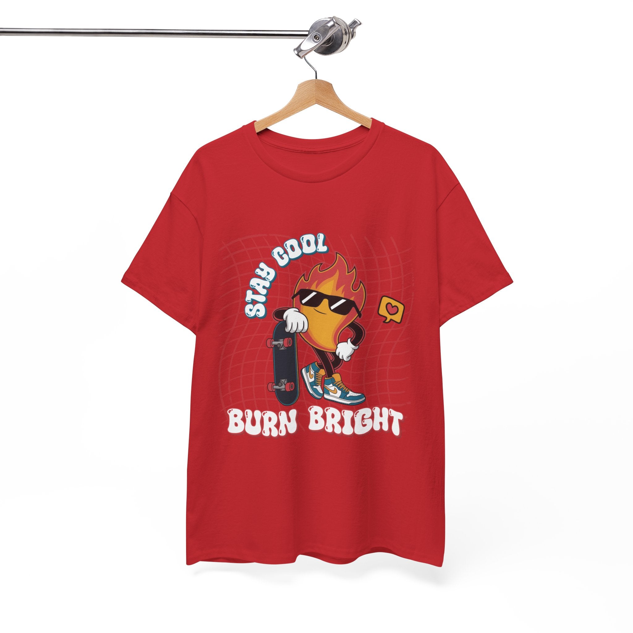 Stay Cool Burn Bright Unisex Tee