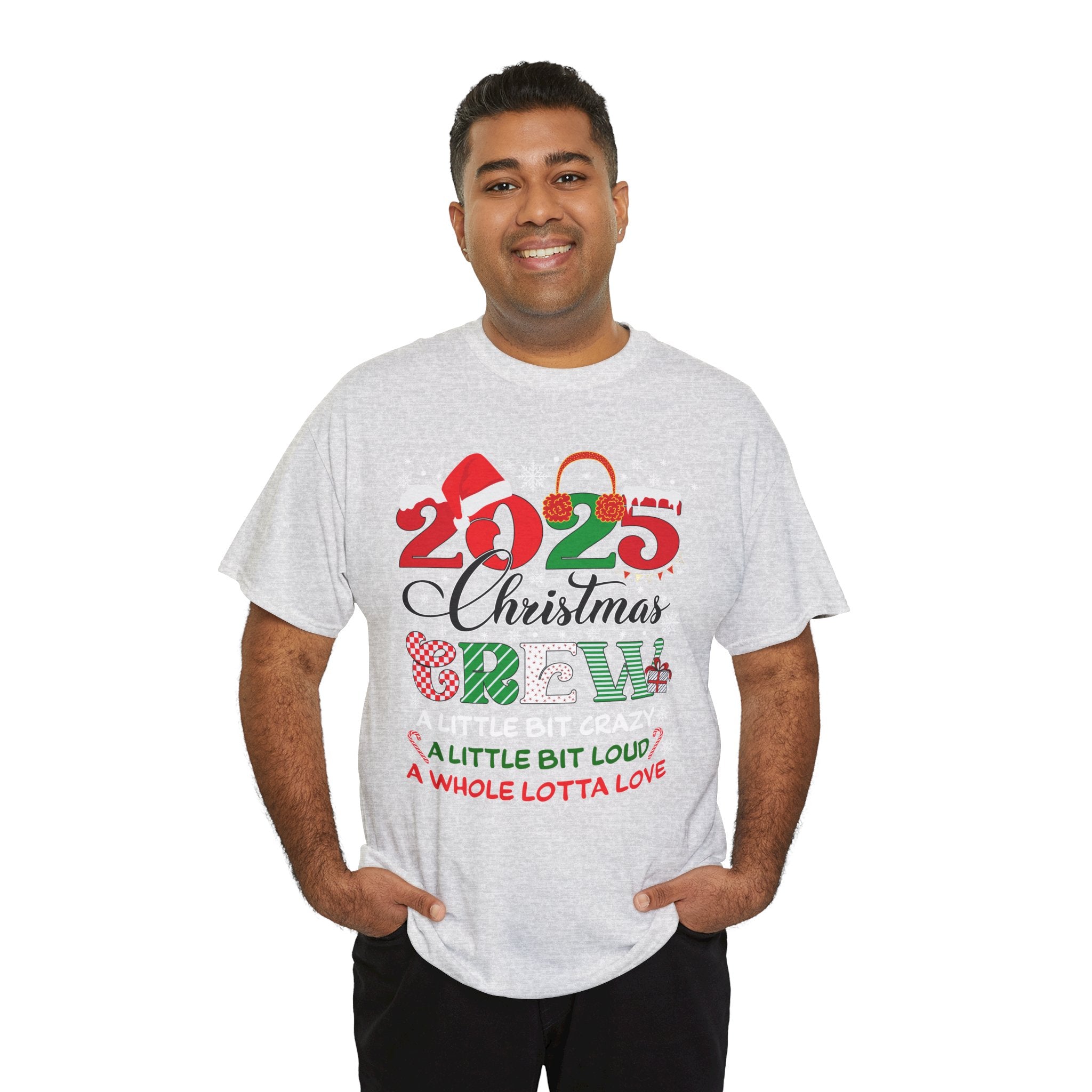Christmas Crew 2025 Unisex Cotton Tee