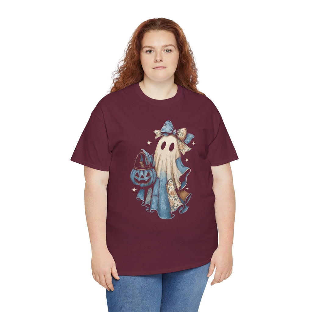Ghost Halloween Unisex Cotton Tee