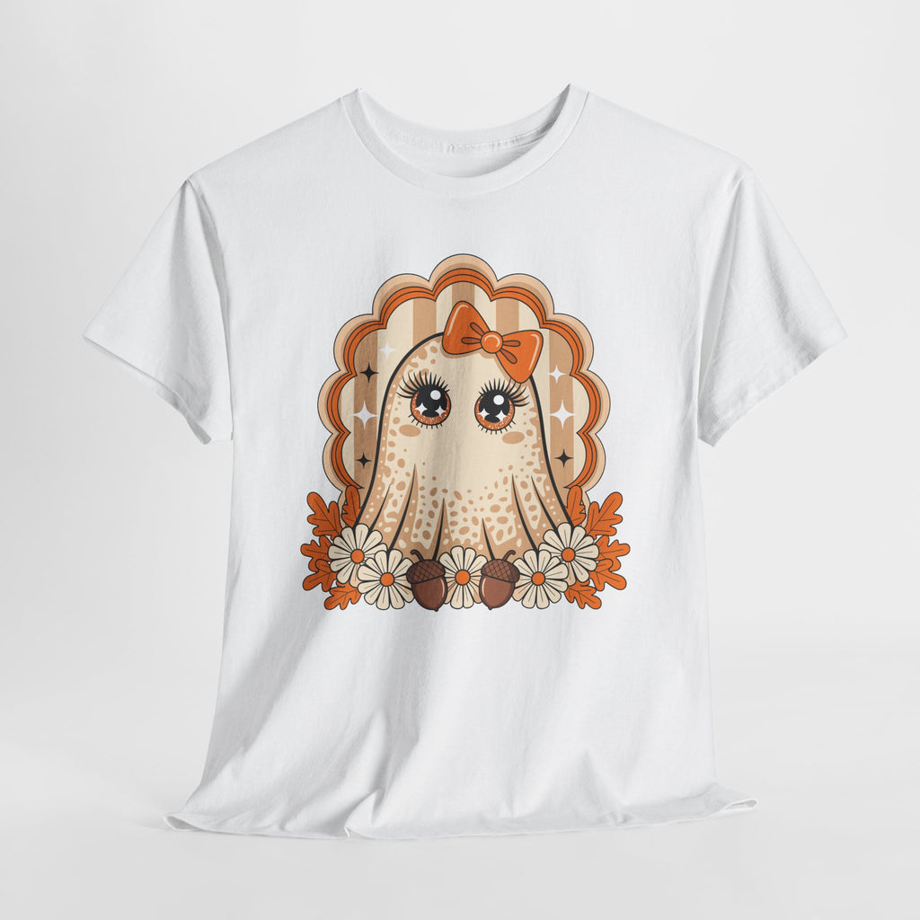 Ghost and Daisies Unisex Cotten Tee