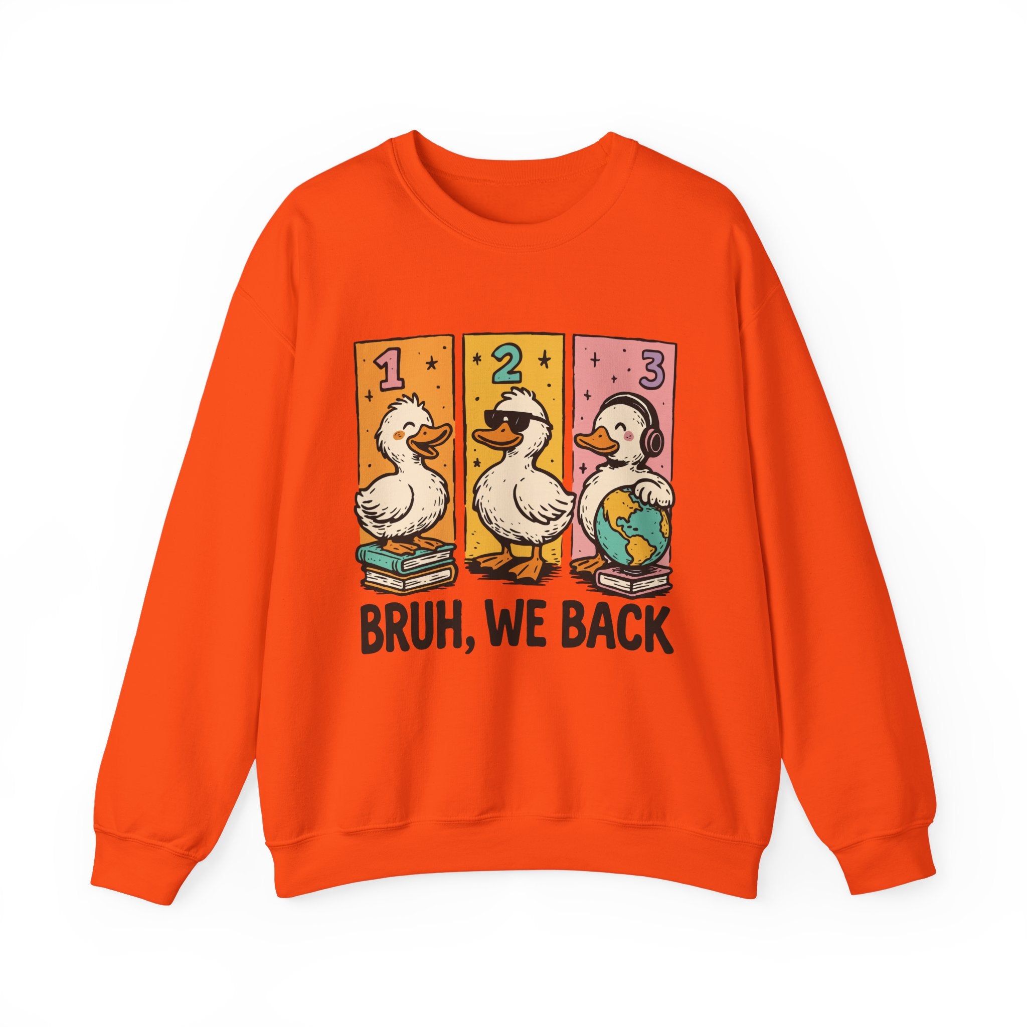 Funny Unisex Duck Graphic Sweatshirt