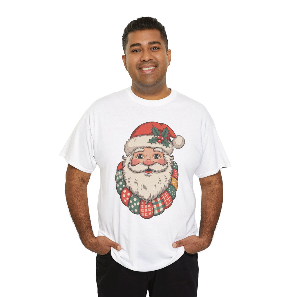 Vintage Santa Unisex Cotton Tee