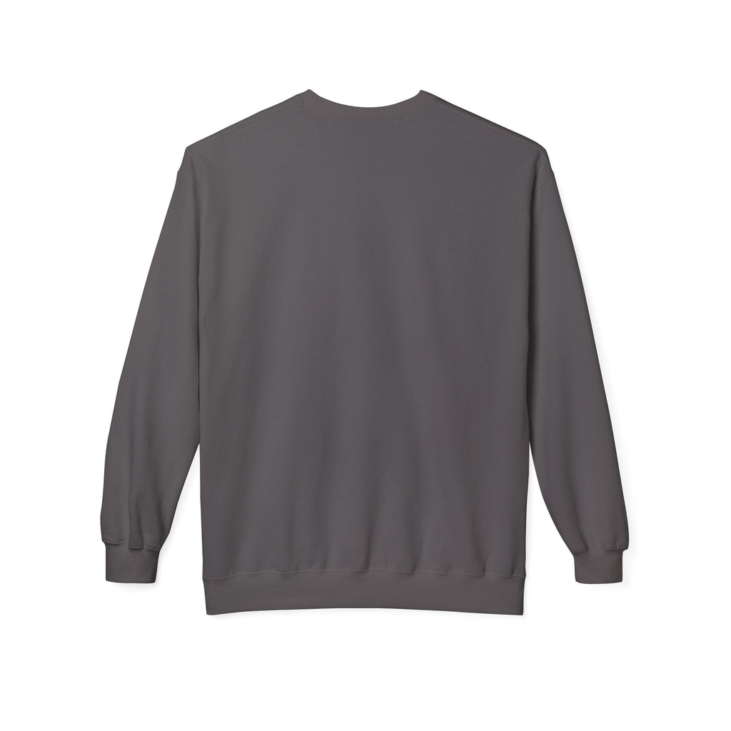 Cute Goose Drinking Fleece Crewneck Sweatshirt- Unisex