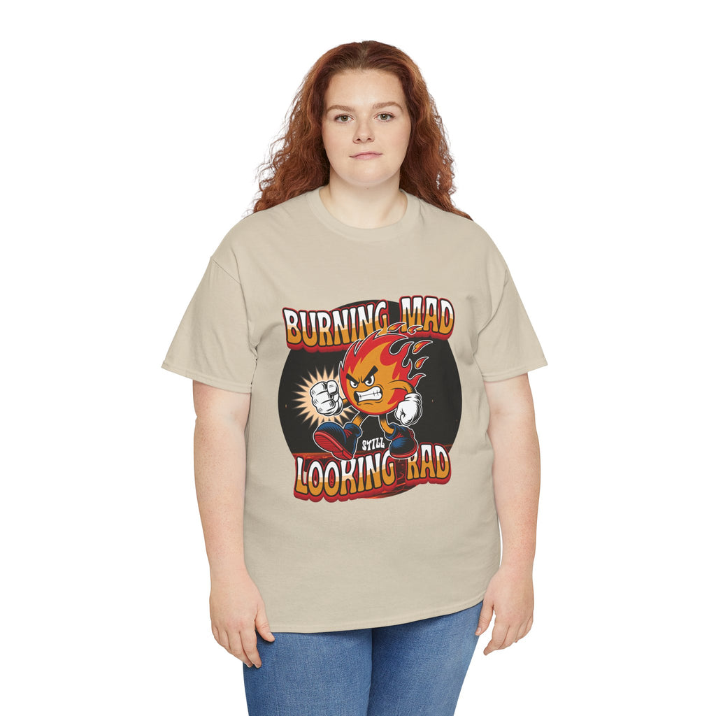 Burning Mad Looking Rad Unisex Tee