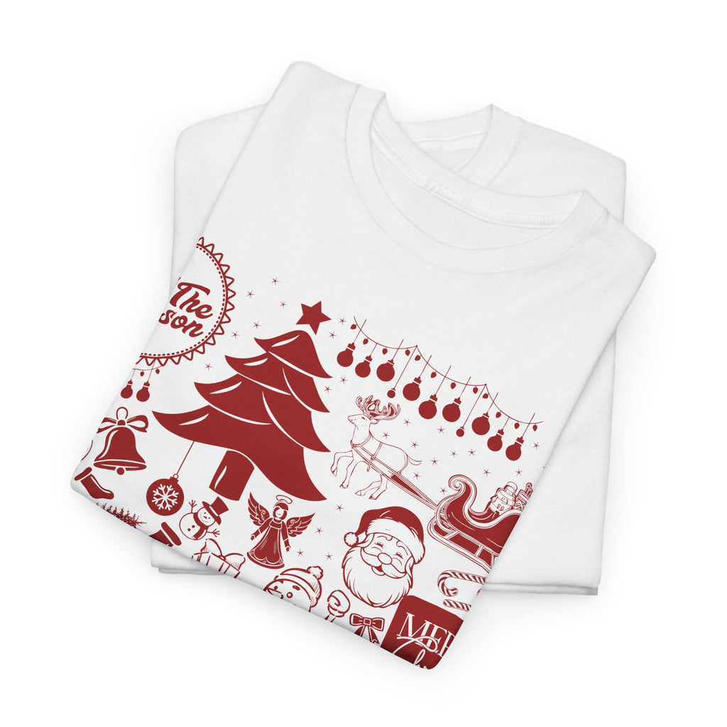 Christmas Festive Unisex Cotton T-shirt