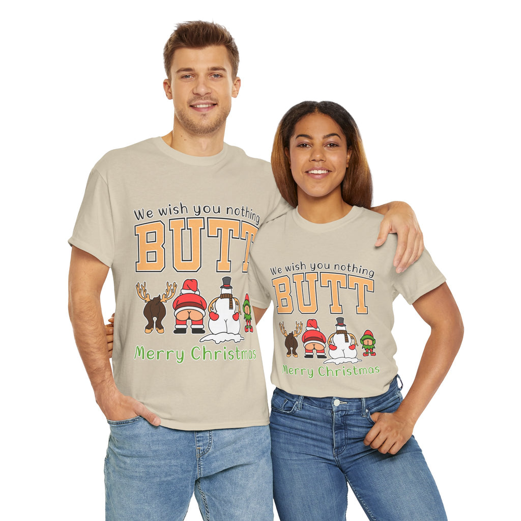 Christmas Butts Unisex Cotton Tee