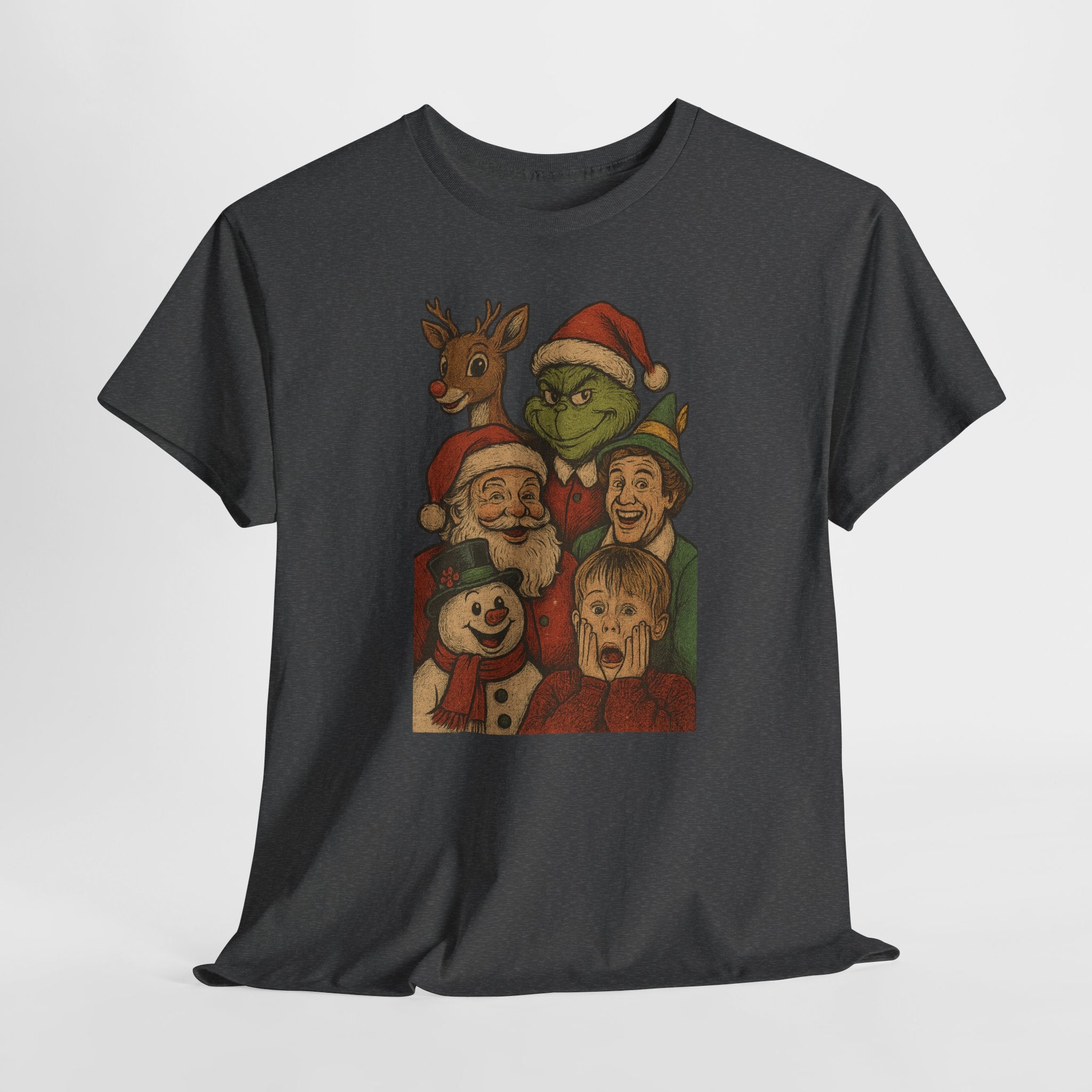 Christmas Icon Vintage Unisex Cotton Tee