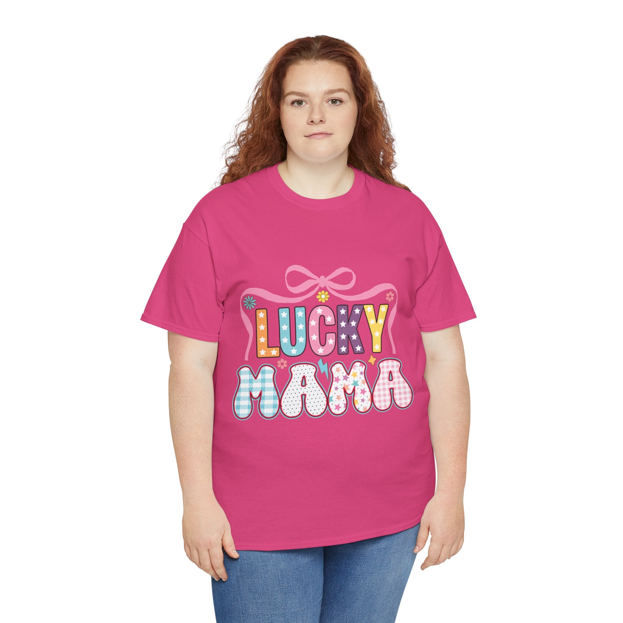 Lucky Mama Unisex Cotton Tee