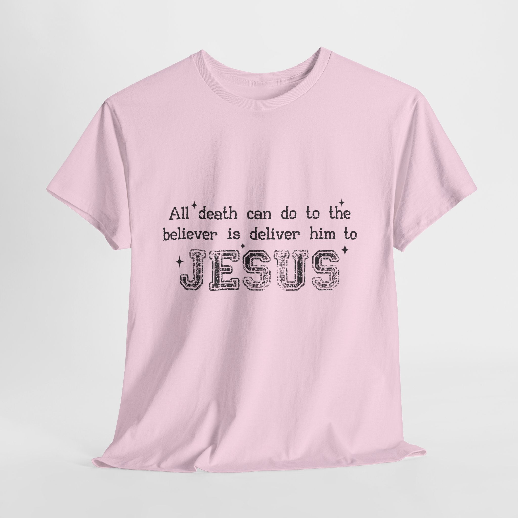 Minimalist Black Typographic Unisex Cotton Tee