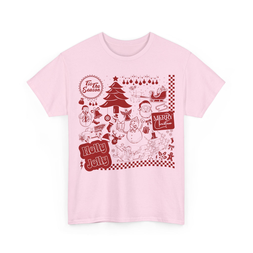 Christmas Festive Unisex Cotton T-shirt