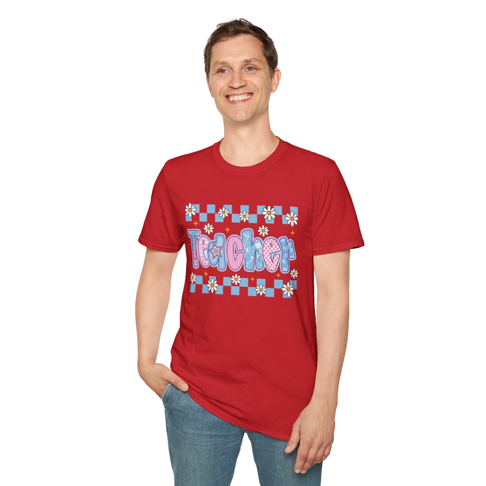 Teacher Vibes Unisex Softstyle T-Shirt