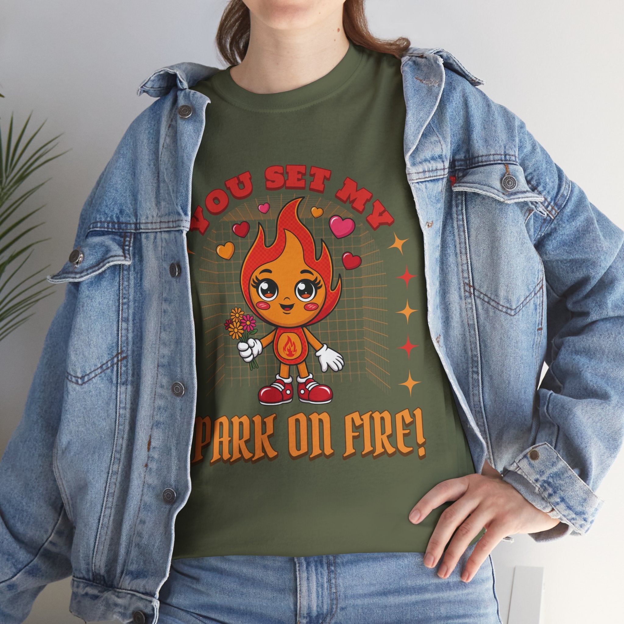 Fire Spark Unisex Tee
