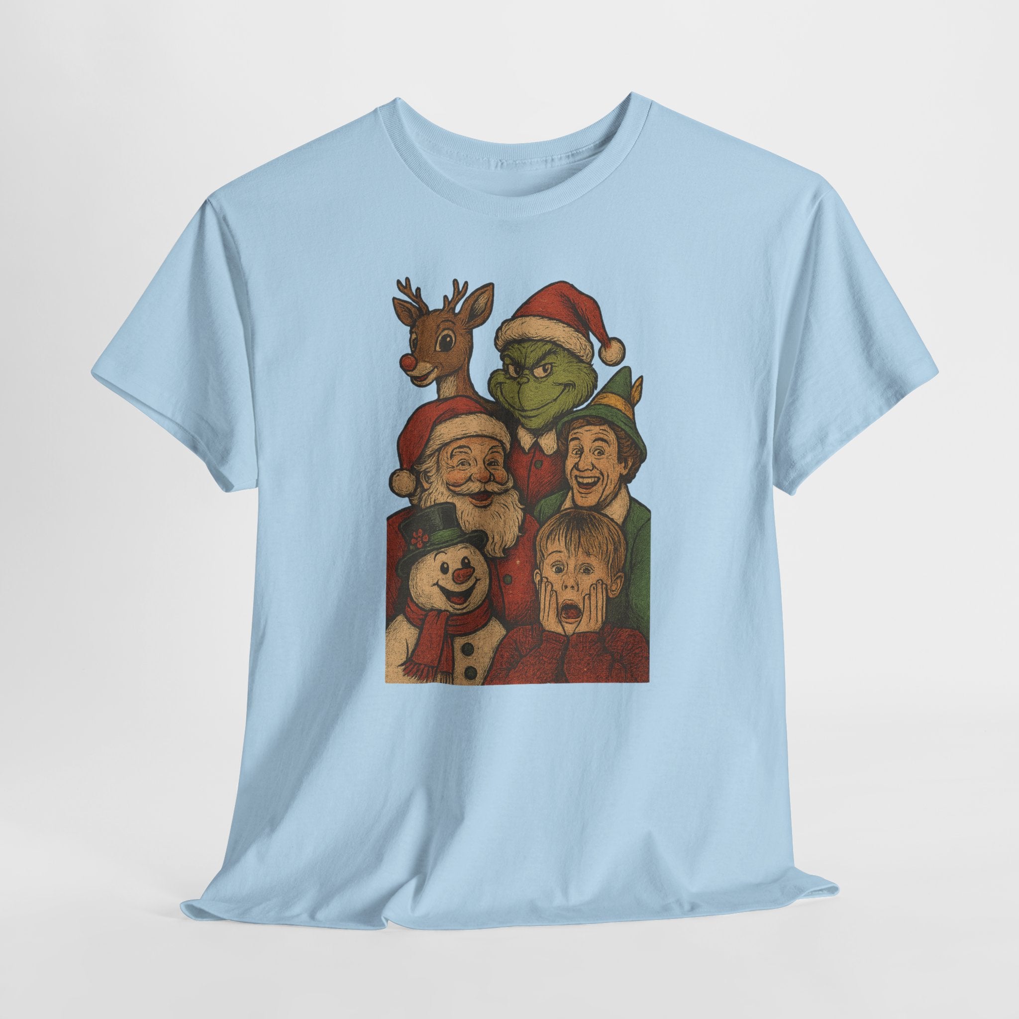 Christmas Icon Vintage Unisex Cotton Tee