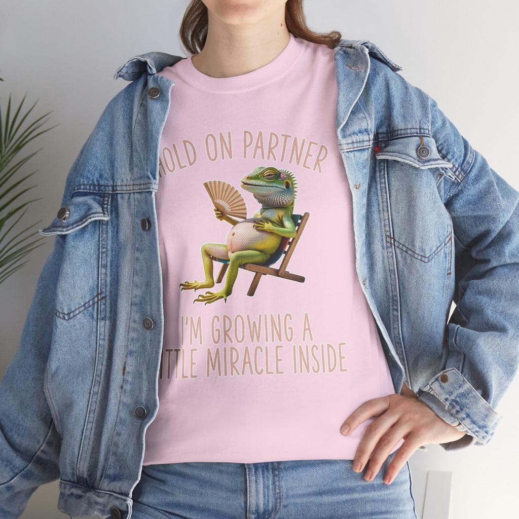 Pregnant Cotton T-Shirt