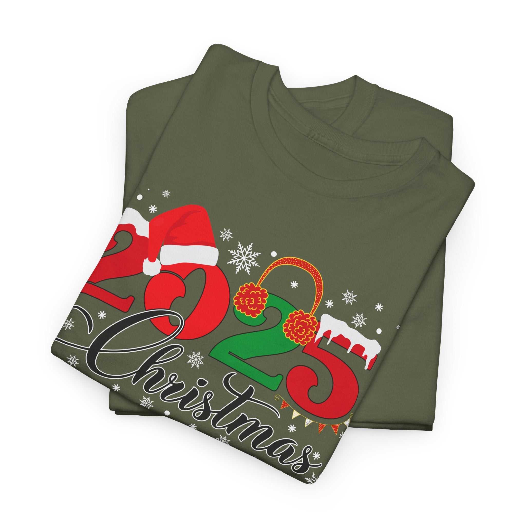 Christmas Crew 2025 Unisex Cotton Tee