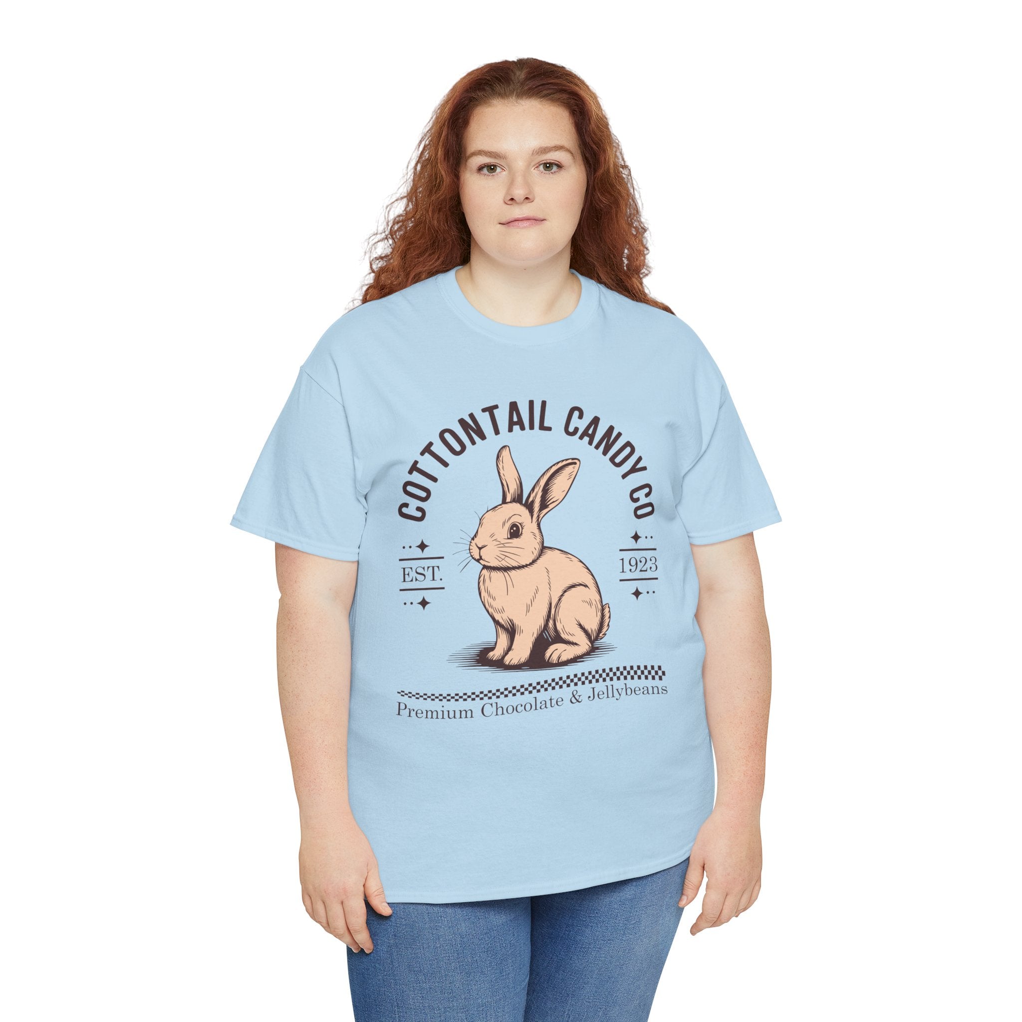 Cottontail Candy Co. Vintage Bunny Unisex Cotton Tee