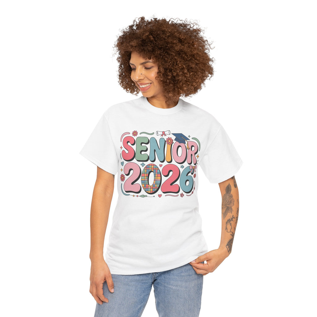 Senior Class of 2026 Unisex Cotton Tee