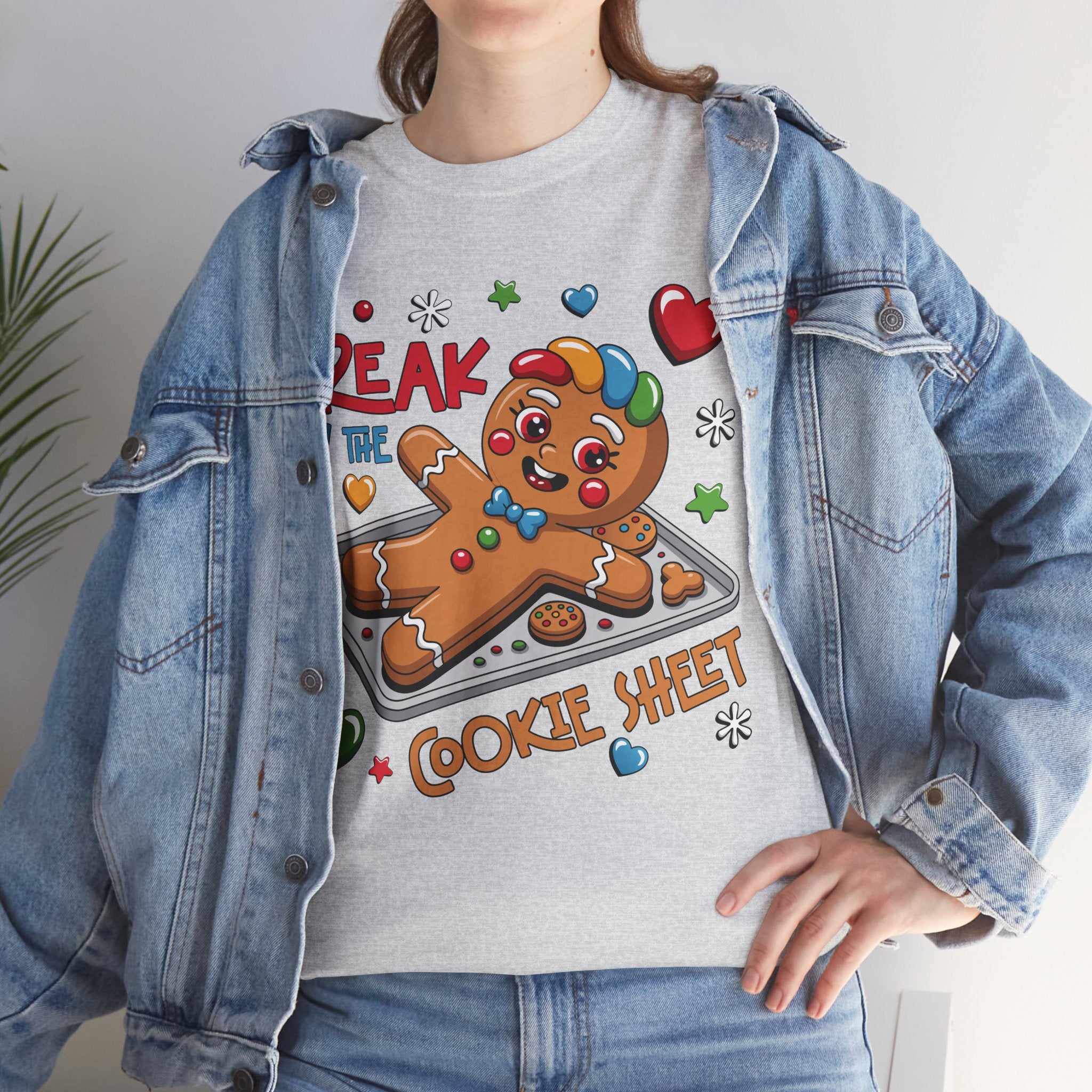 Gingerbread ‘I’m Freak on the Cookie Sheet’ Unisex Cotton Tee