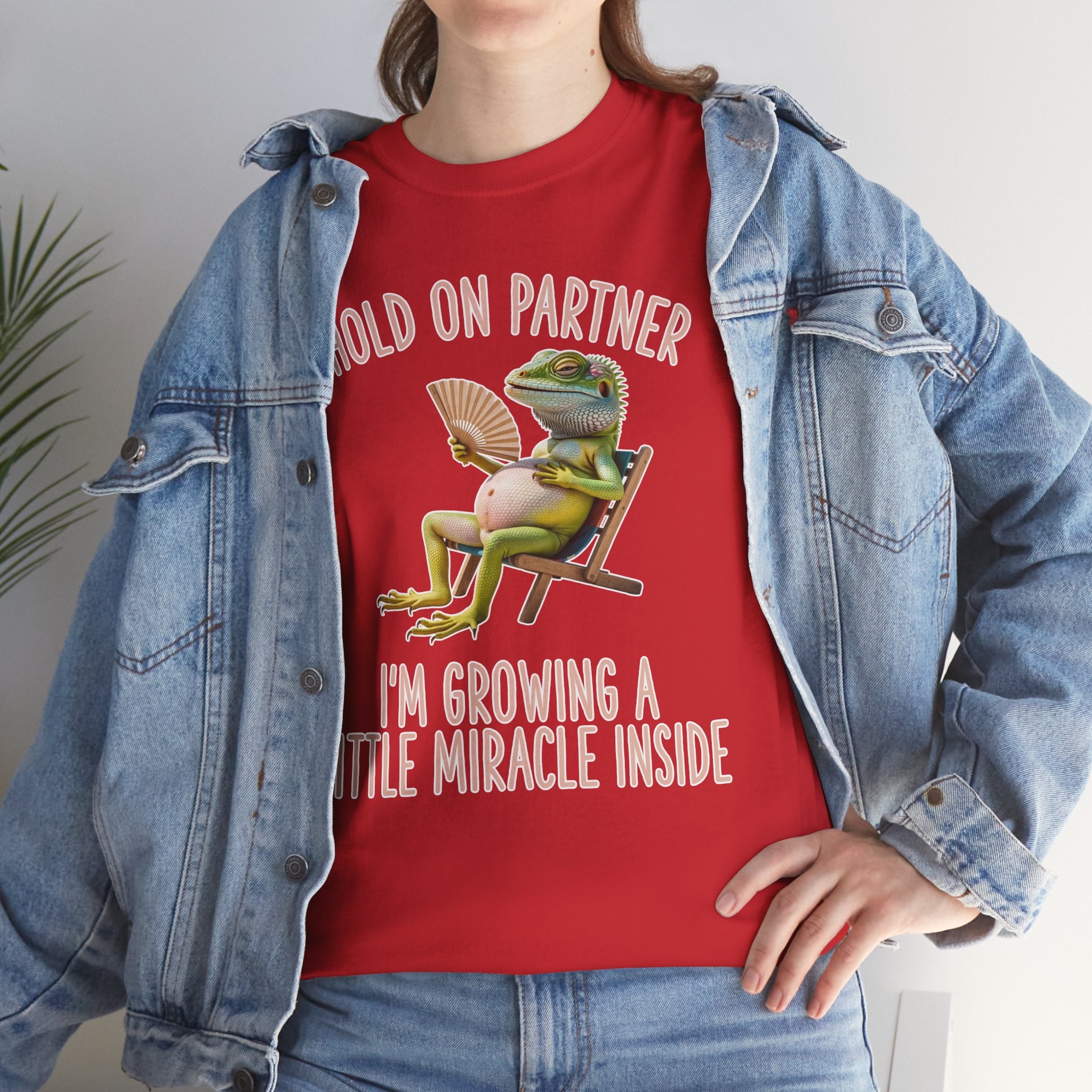 Pregnant Cotton T-Shirt