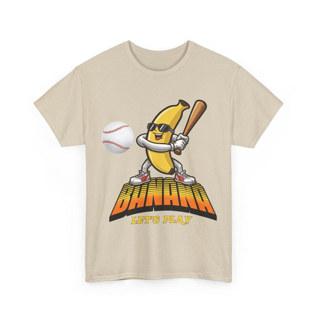 Banana Playing Baseball Tee