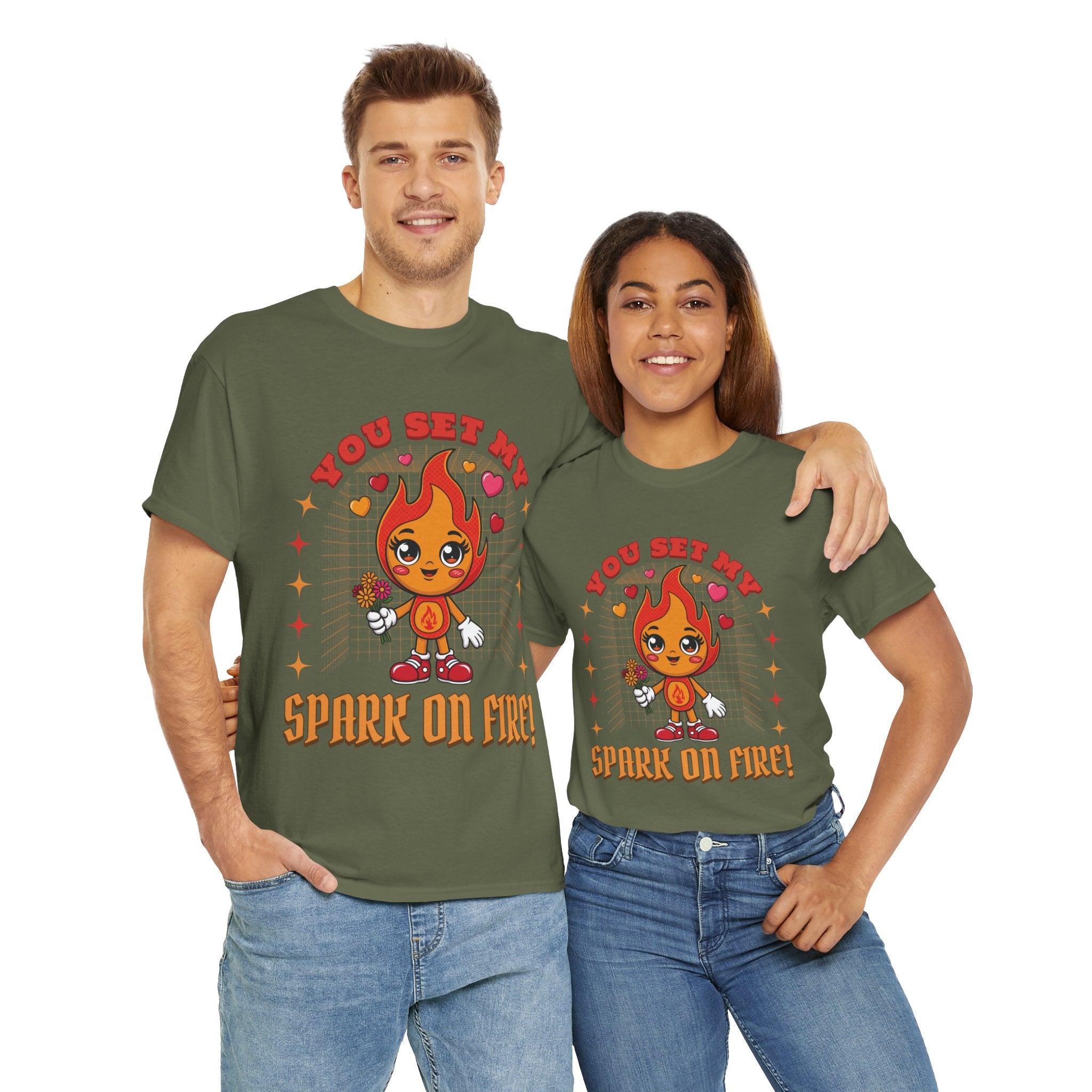 Fire Spark Unisex Tee