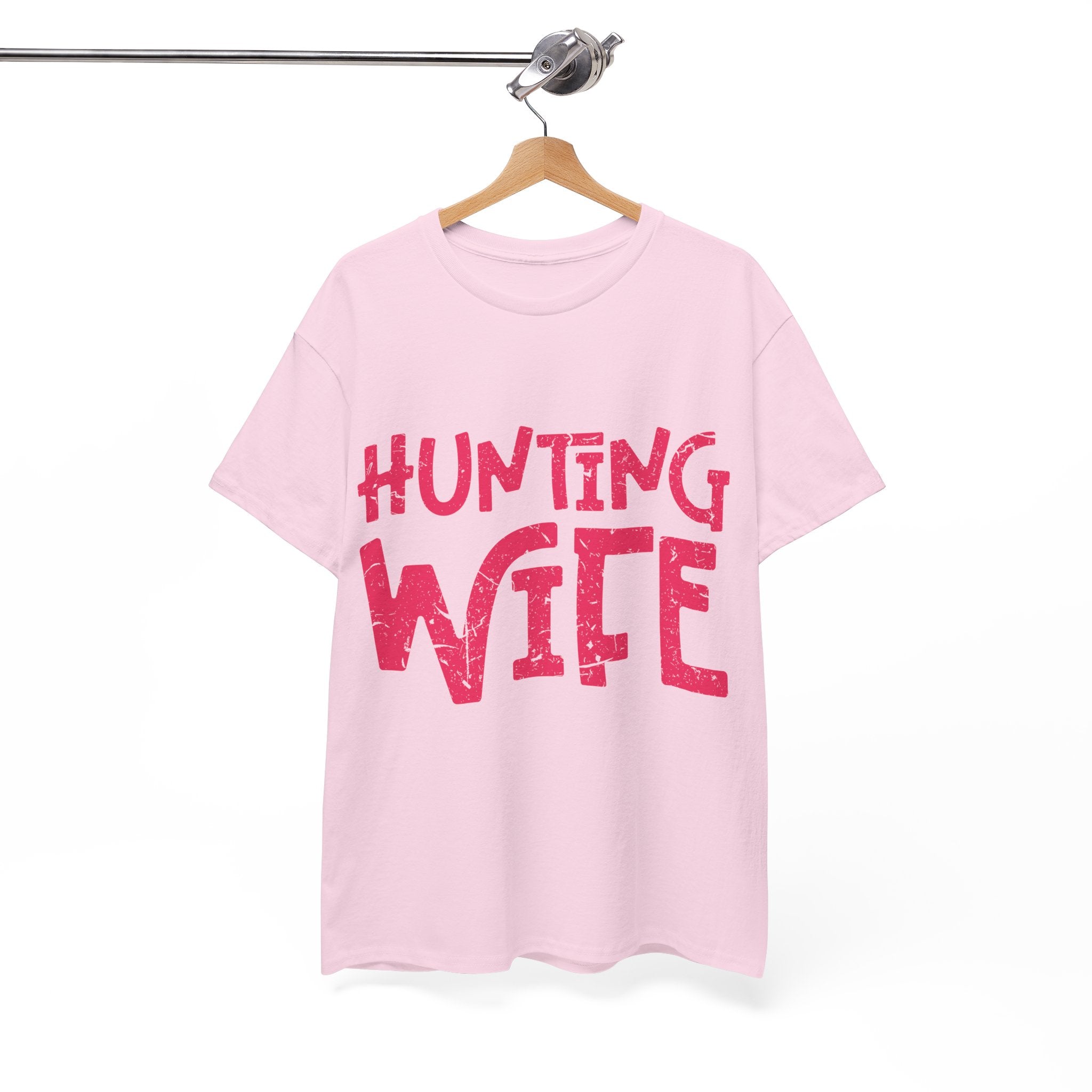 Hunting Season Vintage Badge T-Shirt — Rugged Orange Hunting Unisex Cotton Tee