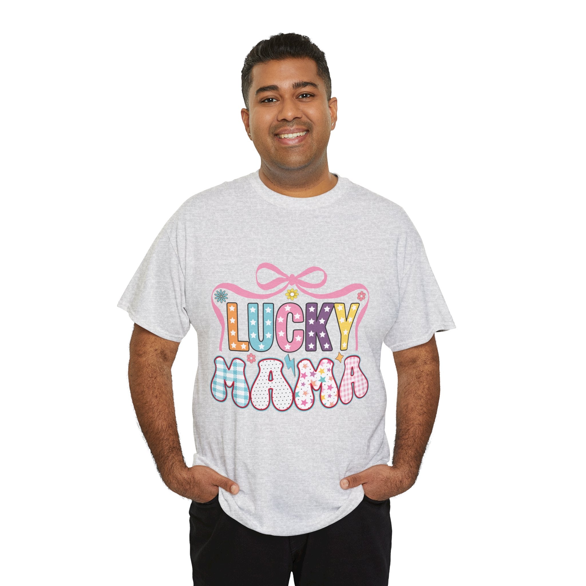 Lucky Mama Unisex Cotton Tee