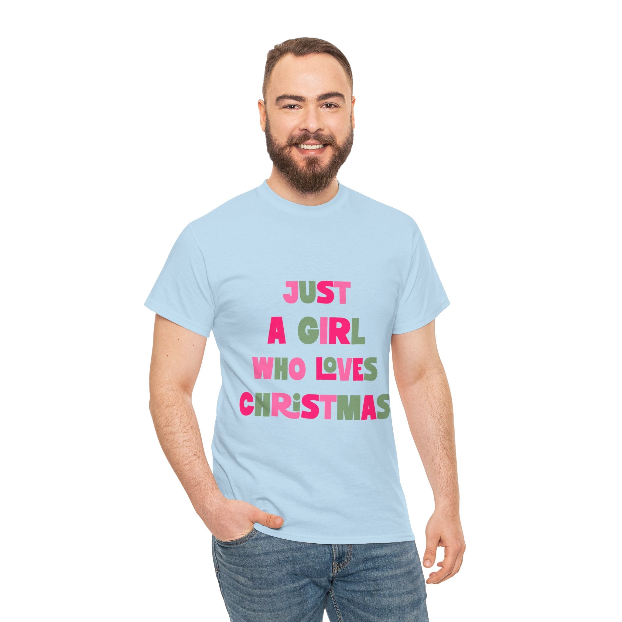 Christmas Text Unisex Cotton Tee