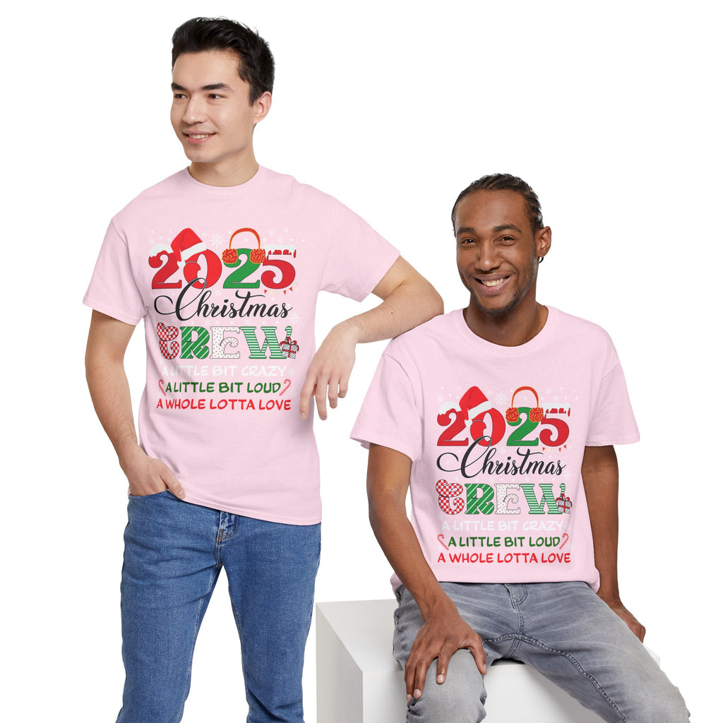 Christmas Crew 2025 Unisex Cotton Tee