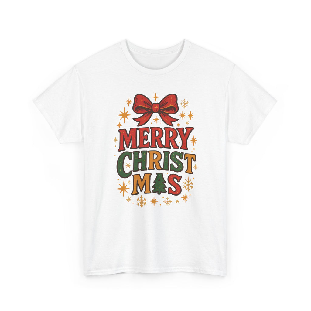 Merry Christmas Unisex Cotton Tee