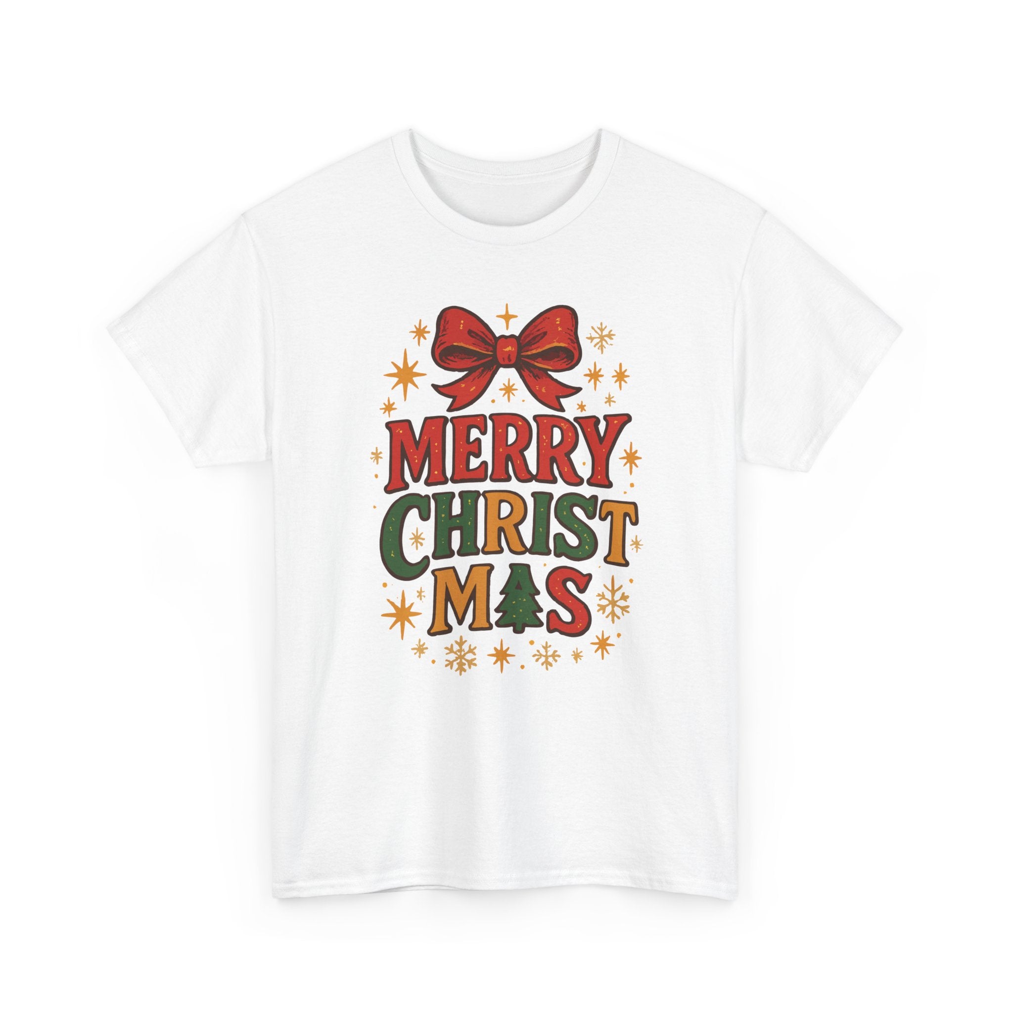 Merry Christmas Unisex Cotton Tee