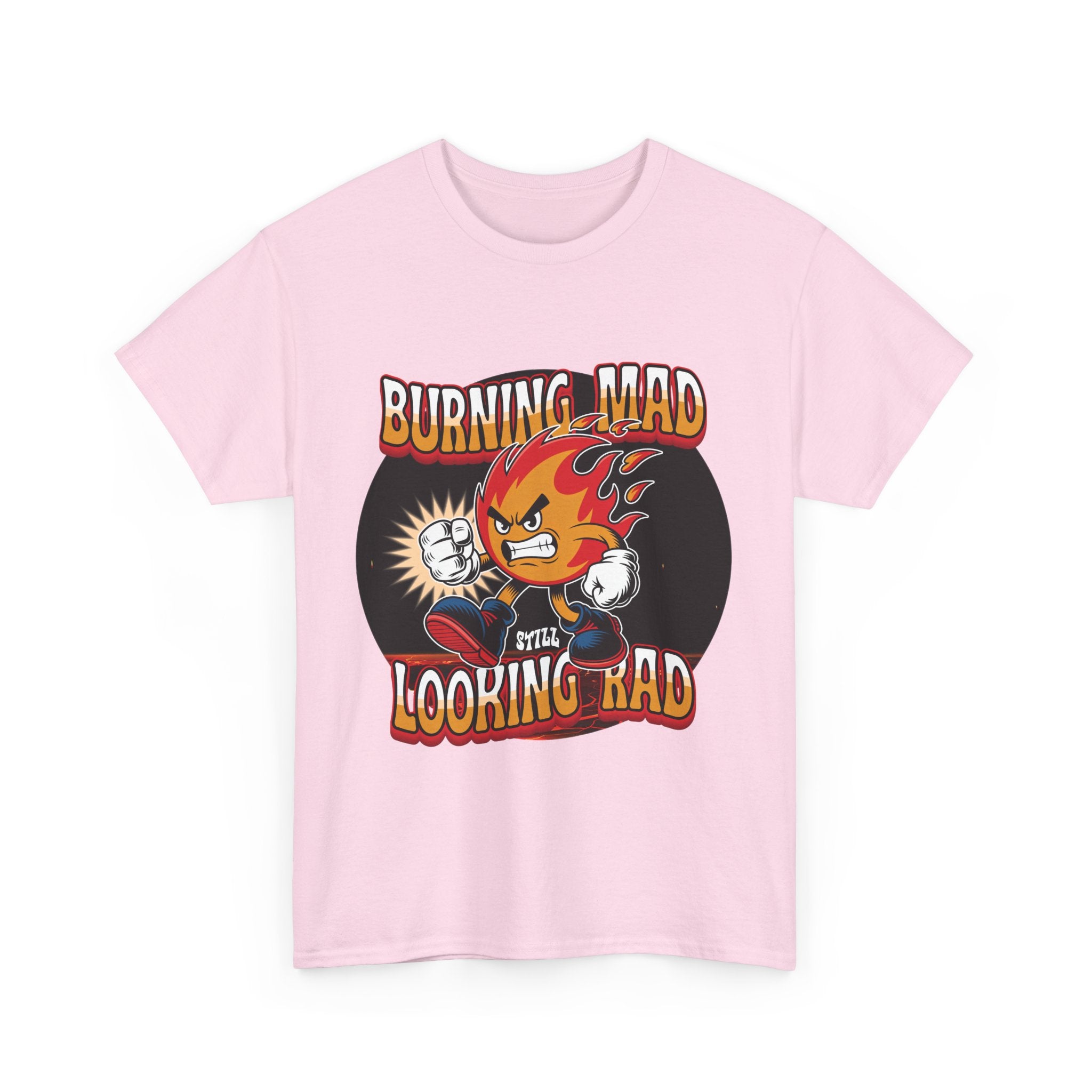Burning Mad Looking Rad Unisex Tee